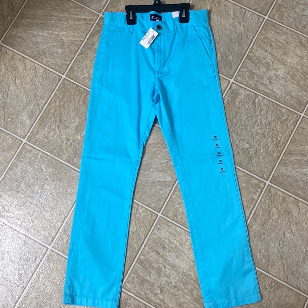 Boys Stretch Skinny Chino Pants Size 10 - Picture 5 of 5
